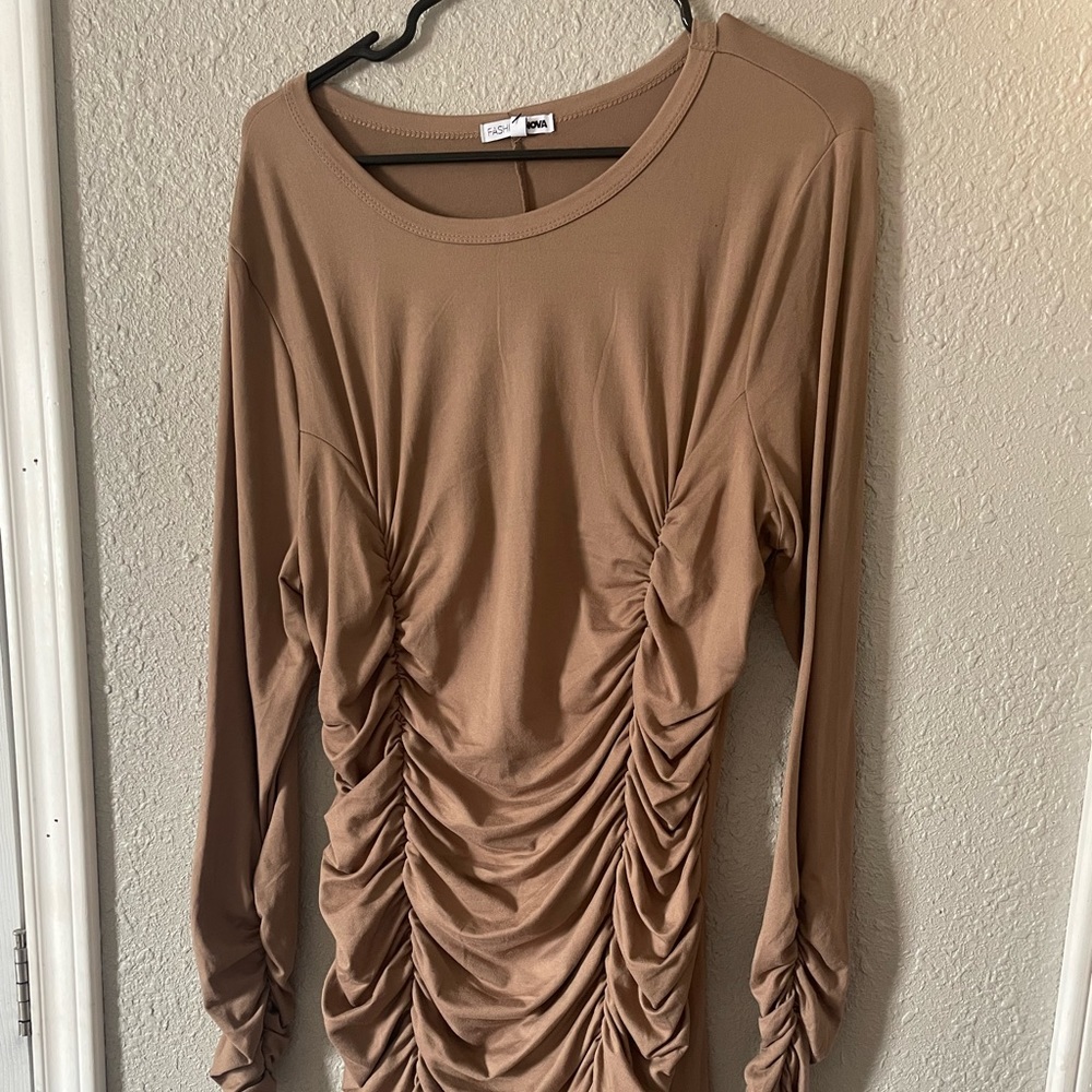 Fashion Nova Scrunch Dress
